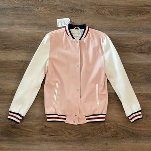 New Zara girls bomber jacket
